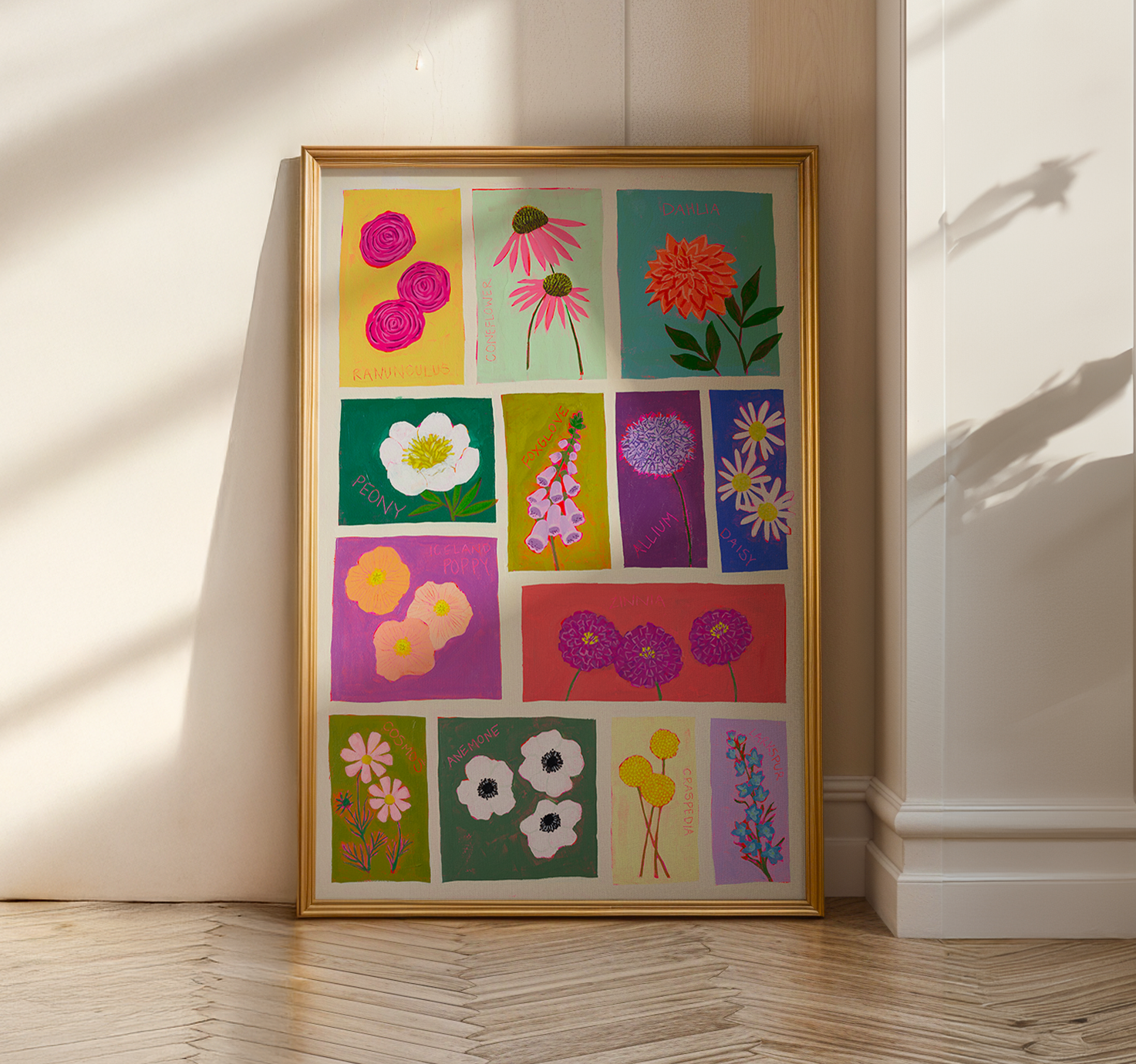 Sunday Morning Crossword Print — Bailey Schmidt Art